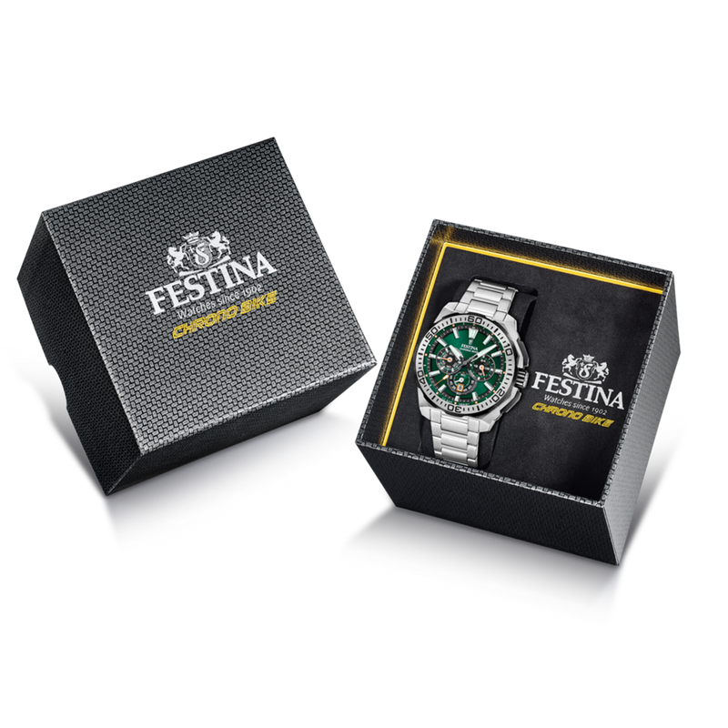 Festina Chrono Bike Green Men's Watch F20724/3-zoom-