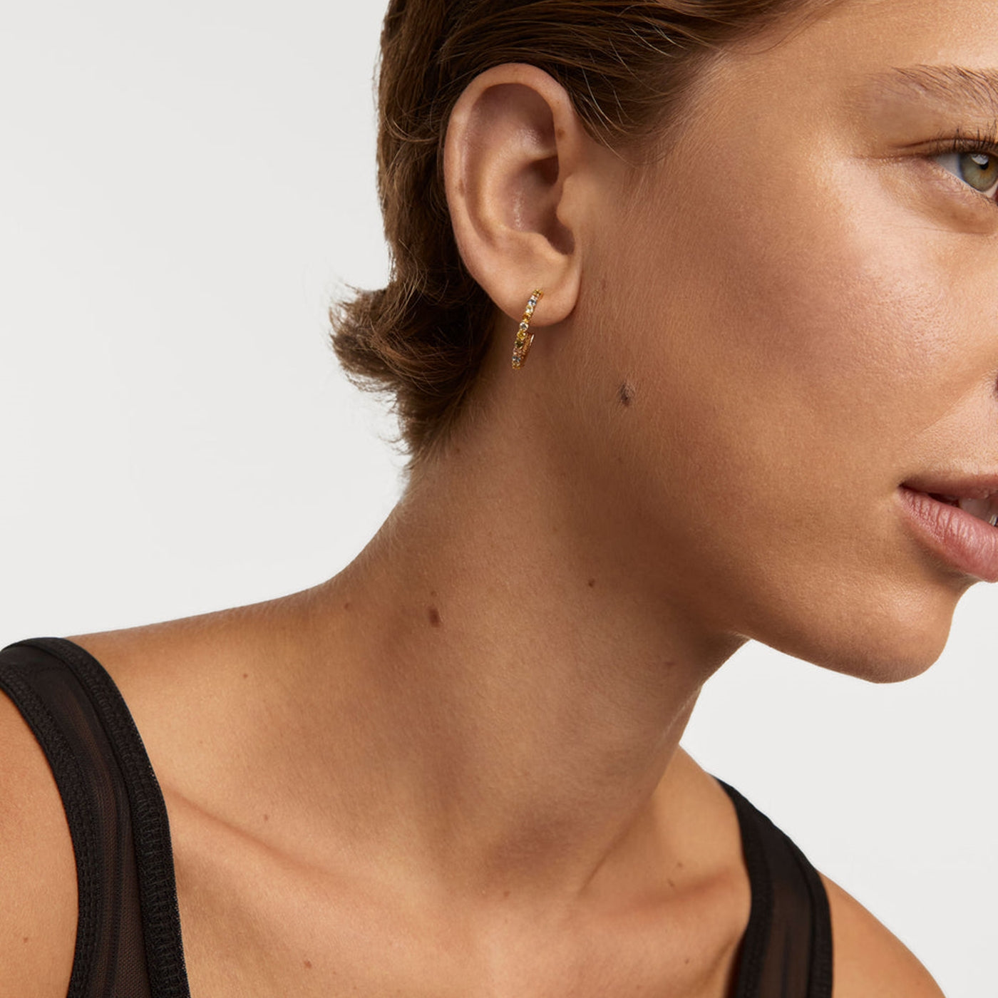 P D Paola Color 18 karat gold plated Earrings AR01-B96-U