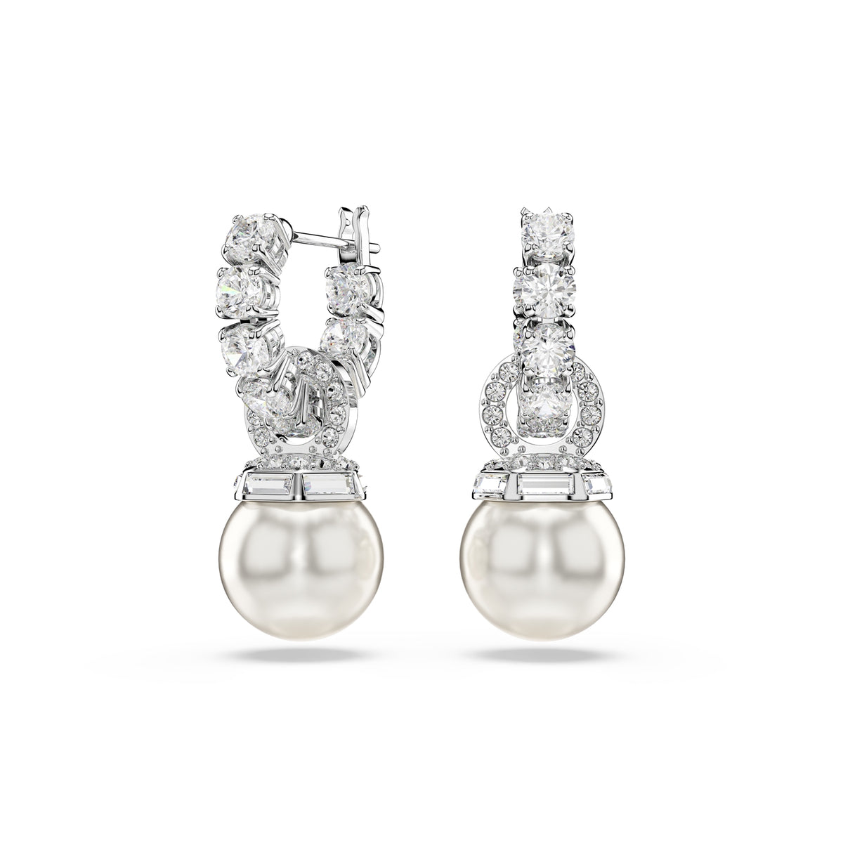 Swarovski Matrix Silver Coloured Ear studs 5691716