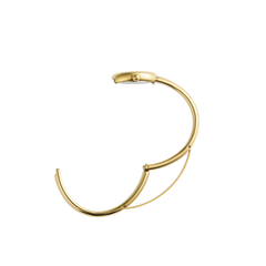 Mockberg Belle Oval Petite Gold Large Bangle Women's Watch MB1771