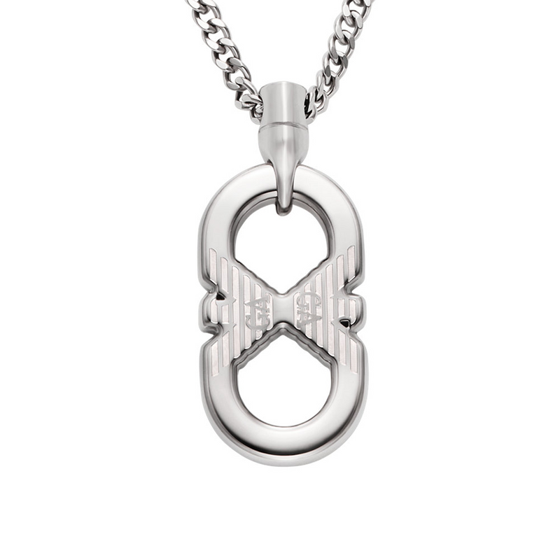 Emporio Armani Stainless Steel Men's Necklace EGS3300040-zoom-