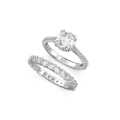 Swarovski Constella Silver Ring 5649213