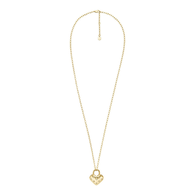 Fossil Sadie Gold Coloured Necklace JF04829710-zoom-