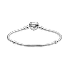 Pandora Moments 925 Sterling Silver Snake Chain Bracelet 598827C01-18 (Length: 18.00 cm)