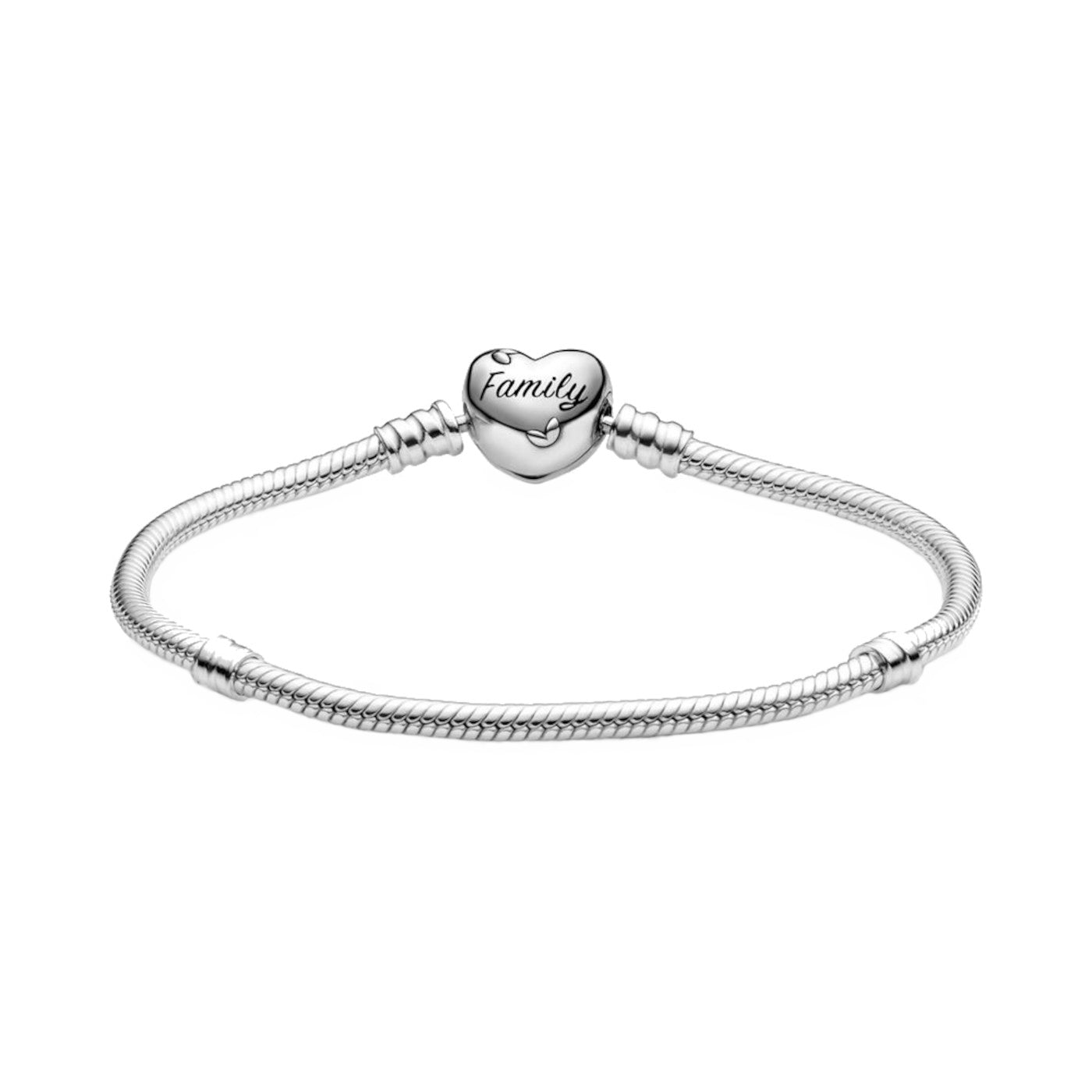 Pandora Moments 925 Sterling Silver Snake Chain Bracelet 598827C01-18 (Length: 18.00 cm)
