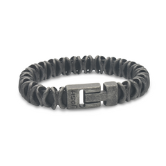 Josh Black Alloy Bracelet 03560VB/NCLR/LME