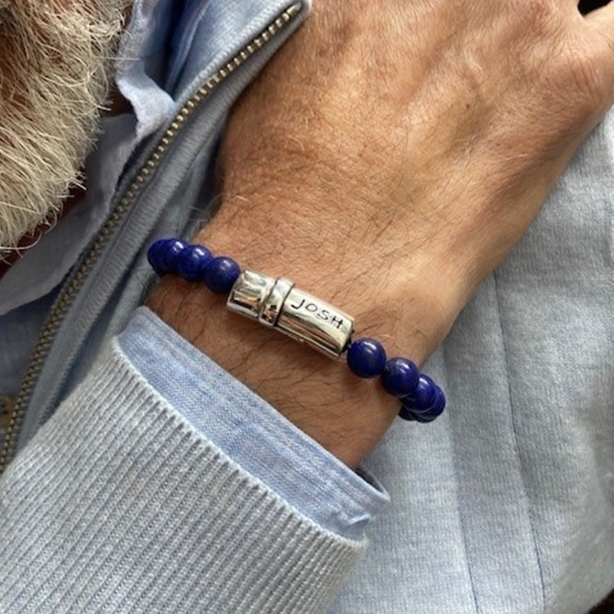 Josh Blue Bracelet 09285-BRA-S/LAPISLAZ/M