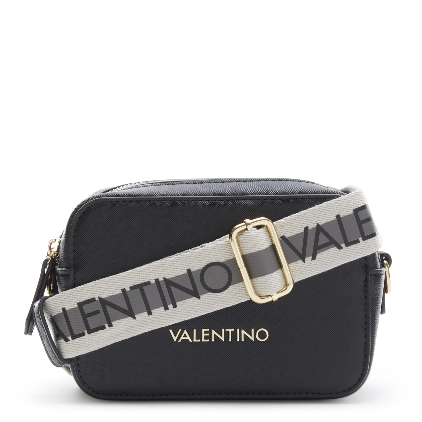 Valentino Bags Zero Black Crossbody Bag VBS7B306NERO
