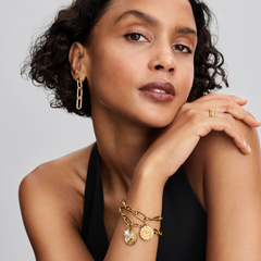 Pandora ME Gold Plated Swallow Coin Charm 764082C01