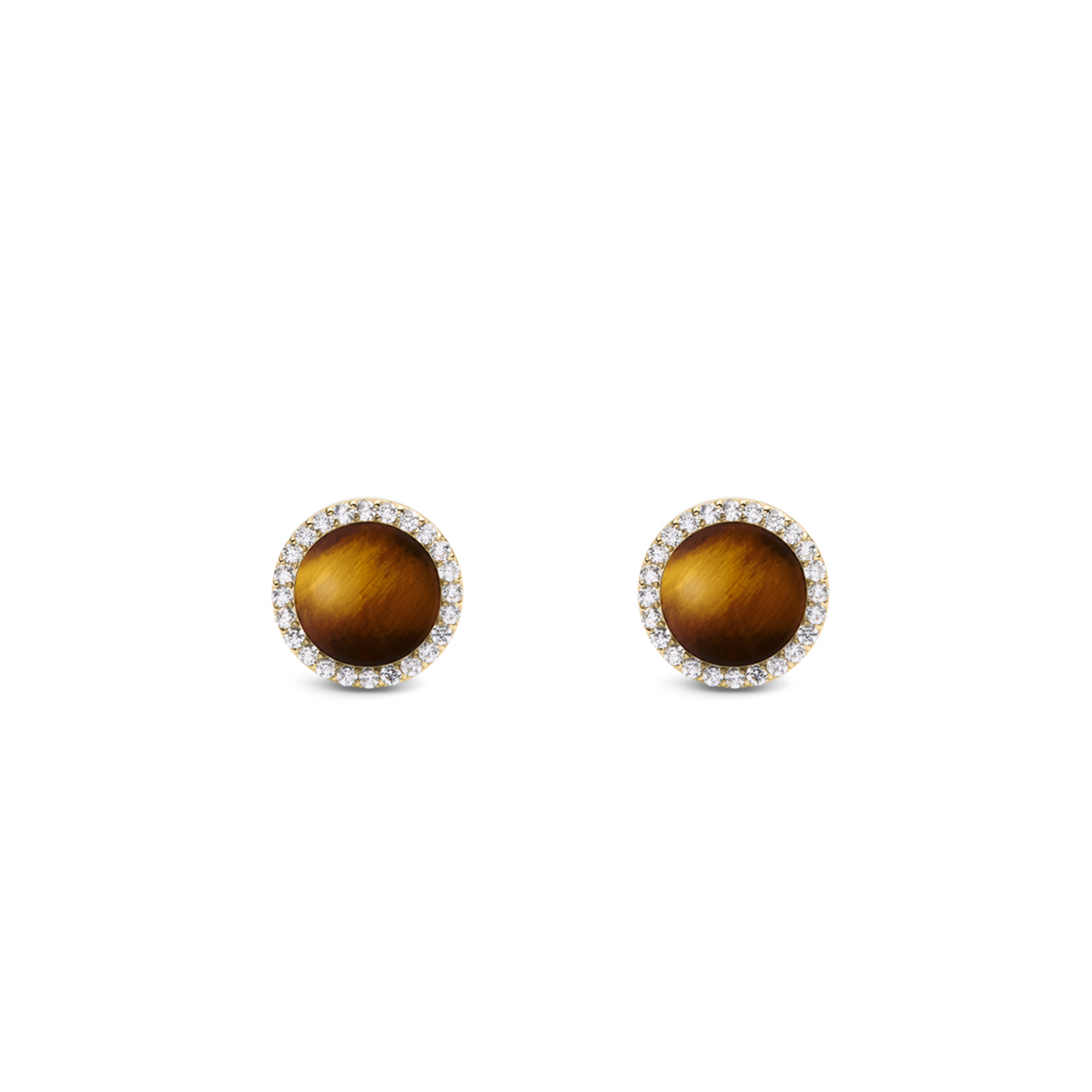 Daniel Wellington Audrey Tiger Eye Earrings DW00401409