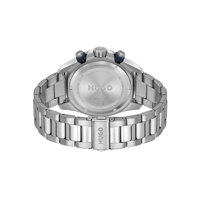 Hugo Boss #DIVE Silver Men's Watch HU1530429-zoom-