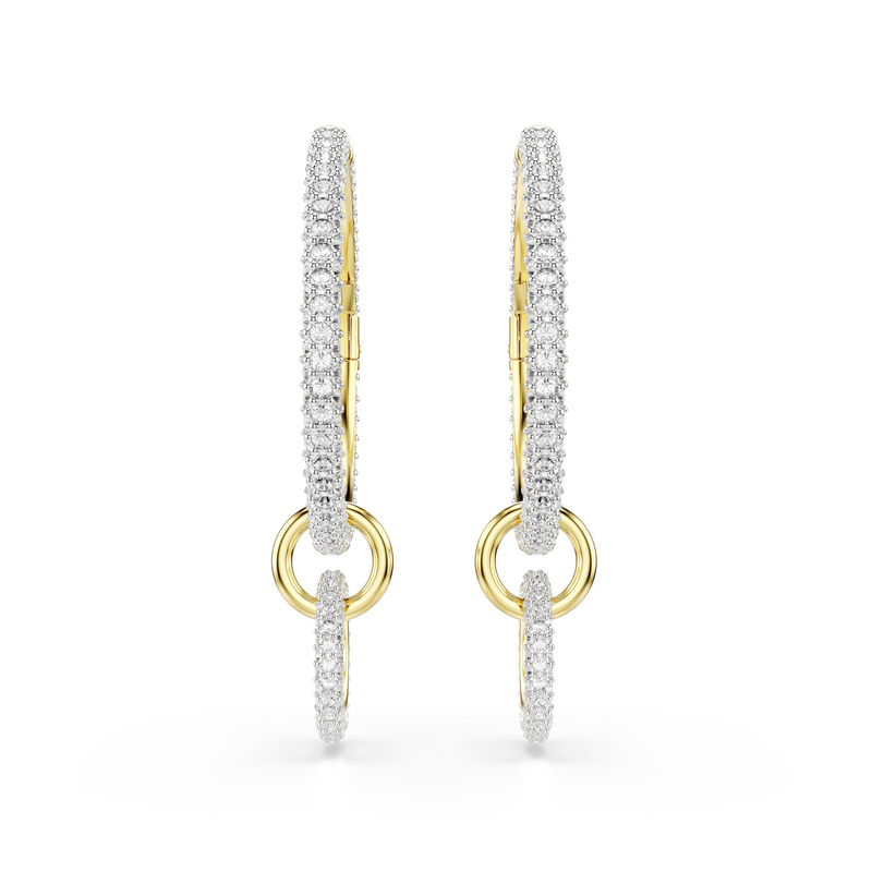 Swarovski Dextera Gold Plated Earrings 5738201-zoom-