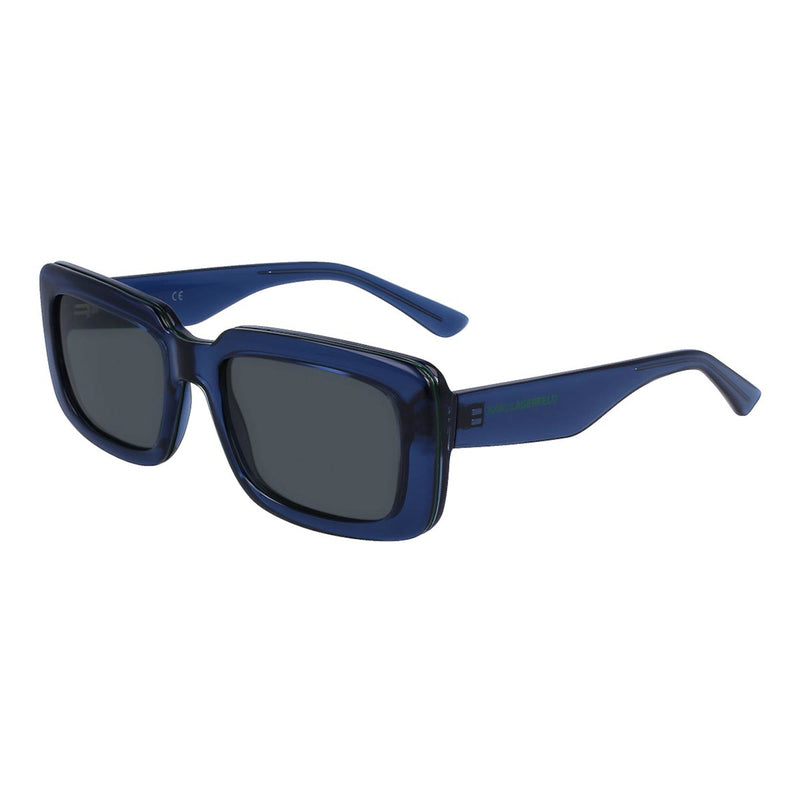 Karl Lagerfeld Blauwe Zonnebril KL6101S-400-zoom-
