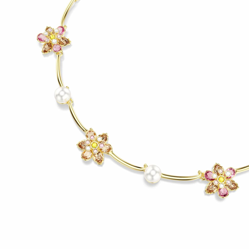 Swarovski Idyllia Gold Coloured Necklace 5732388-zoom-