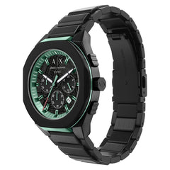 Armani Exchange Sync Round Black Dial Watch AX4294