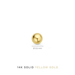 Isabel Bernard Cadeau d'Isabel 14 karat gold earring set IB90175