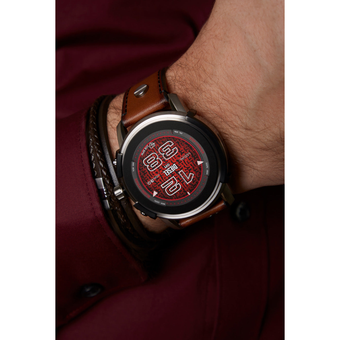 Fossil Vintage Brown Bracelet JF02934040