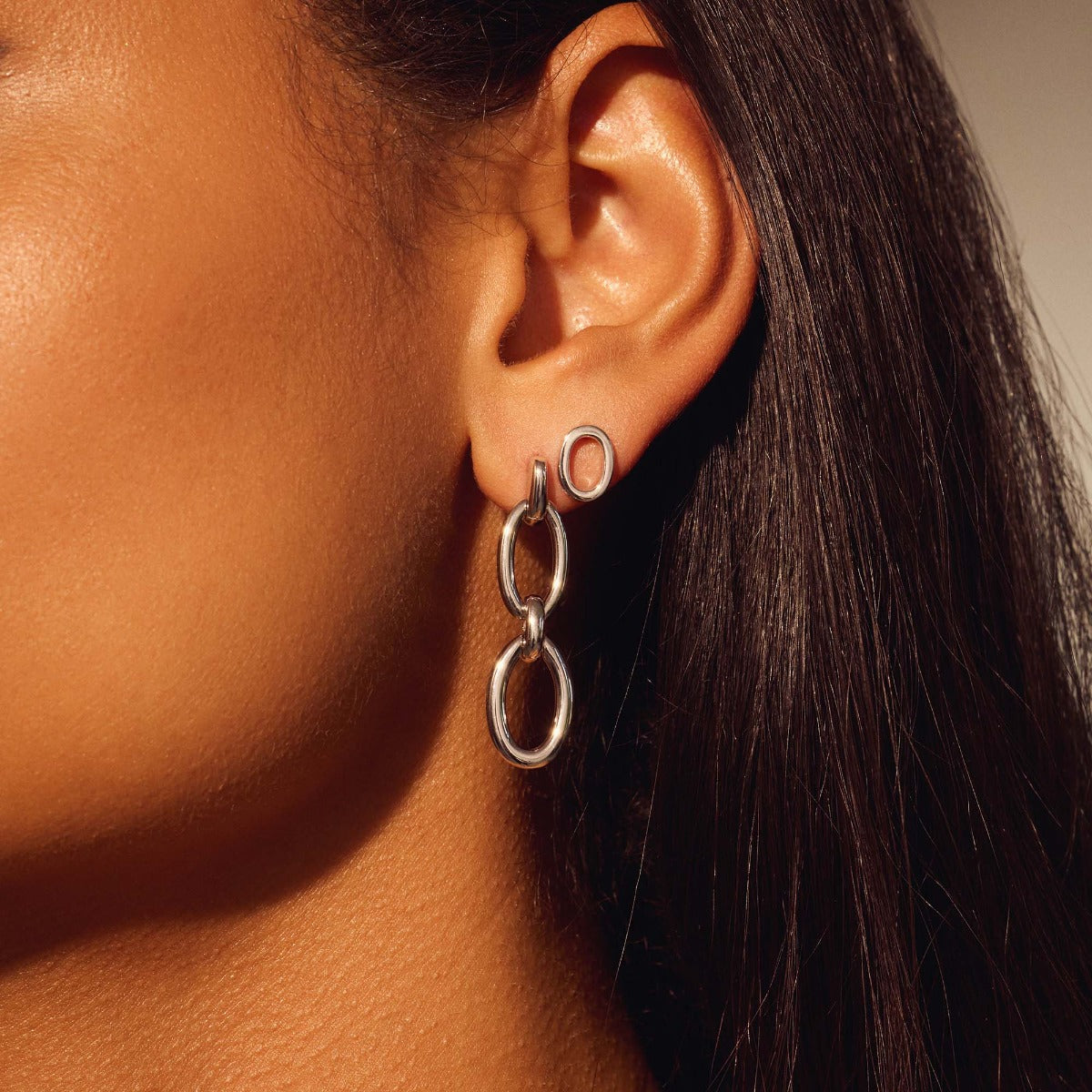 Parte Di Me Bibbiena Poppi Clara 925 Sterling Silver Ear Studs PDM36193