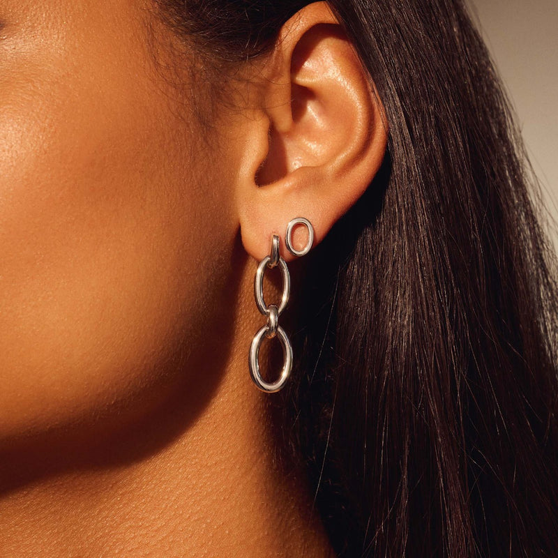 Parte Di Me Bibbiena Poppi Clara 925 Sterling Zilveren Oorknoppen PDM36193-zoom-