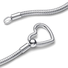 Pandora Moments 925 Sterling Silver Necklace 393377C00-45
