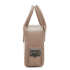 Chiara Ferragni Eyelike Brown Crossbody Bag 75SB4BBC-ZS517-706