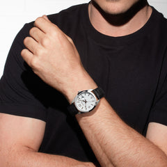 Olympic Louis Silver Men's Watch OL75HSL001