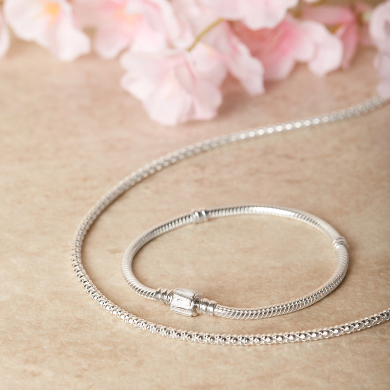 Pandora Marvel 925 Sterling Silver Snake Chain Bracelet 592561C01-17-zoom-