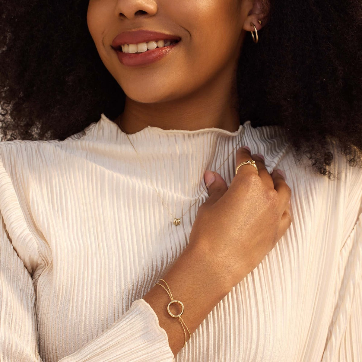 Beloro Jewels Della Spiga Emilia 9 carat gold Necklace BO340023