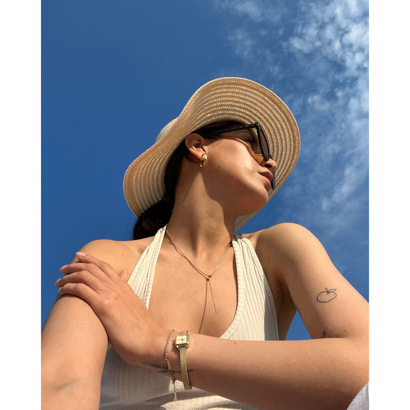 Daniel Wellington Quadro Gold Watch DW00100656