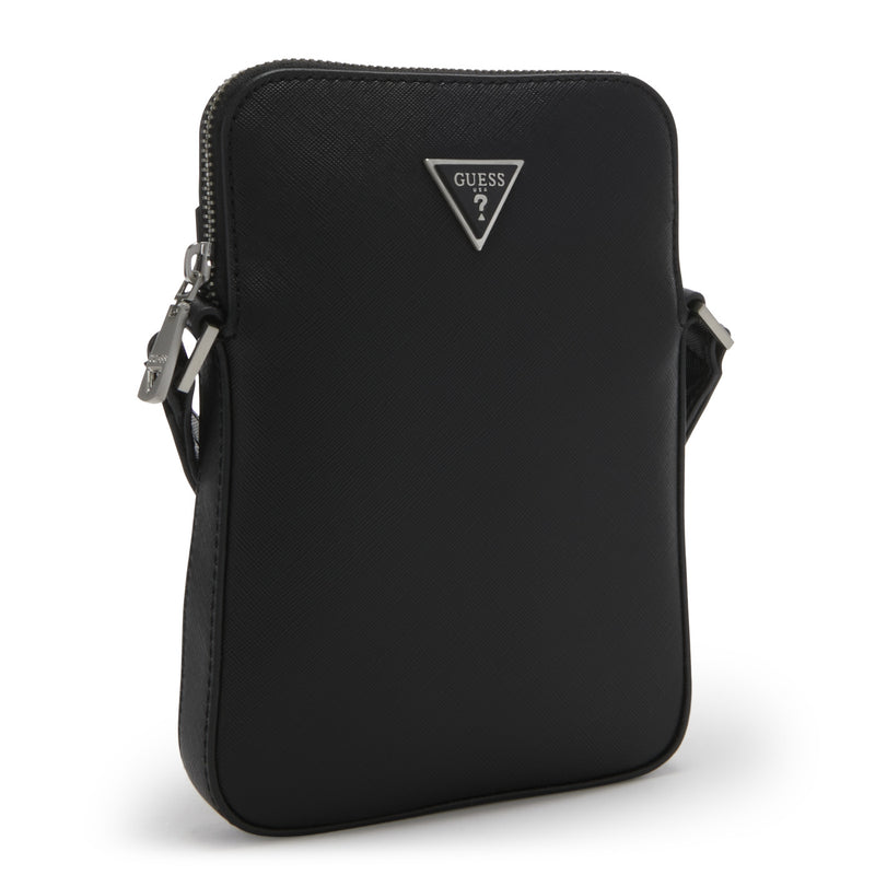 GUESS Certosa Saffiano Black Crossbody bag HMECSA-P3381-BLA-zoom-