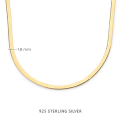 Parte Di Me Bibbiena Poppi Alessia 925 Sterling Silver Gold Plated Necklace PDM34088