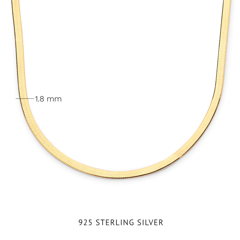 Parte Di Me Bibbiena Poppi Alessia 925 Sterling Zilveren Gold Plated Ketting PDM34088-zoom-