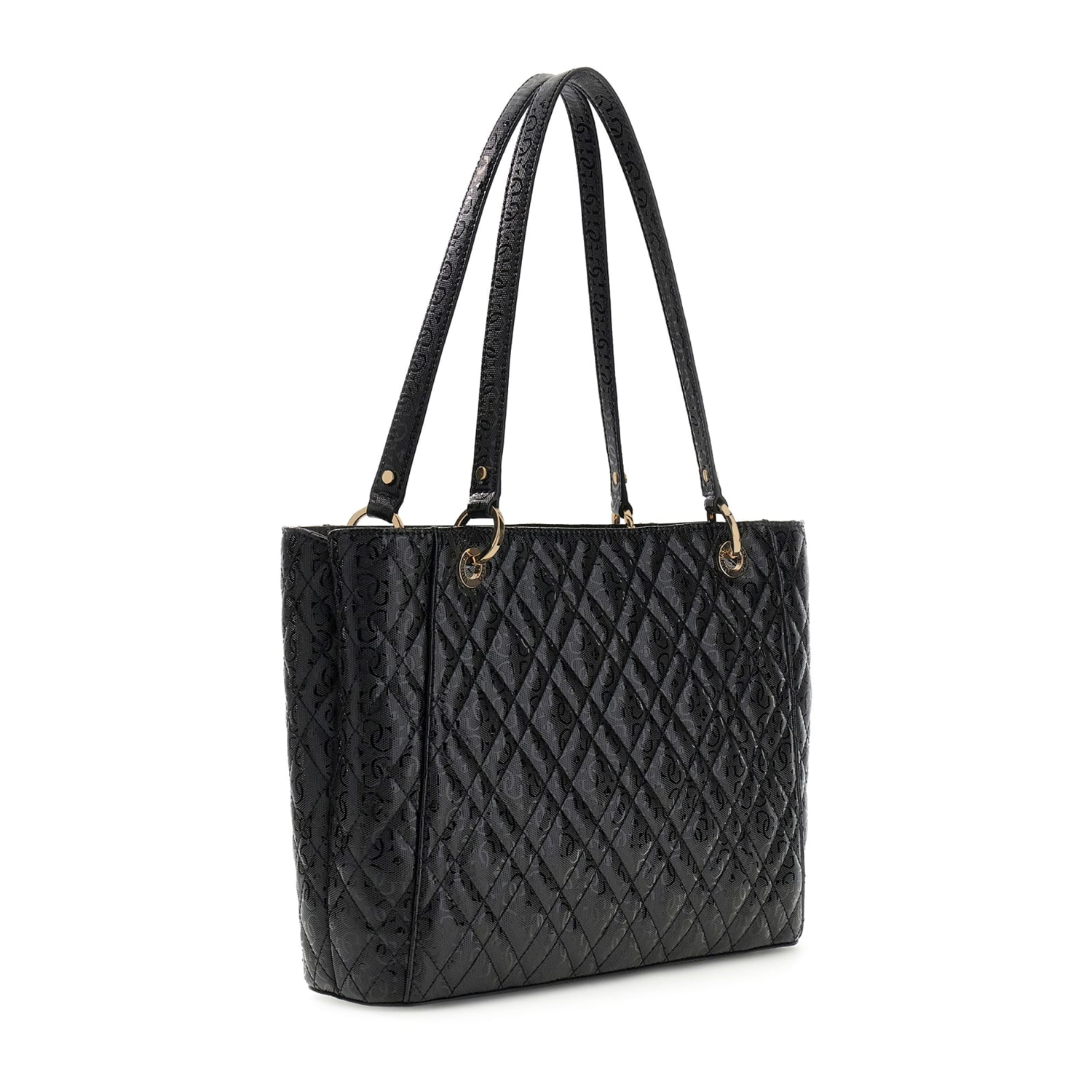 Guess Isemay Noel Black Tote Bag HWGG96-28250-BLA