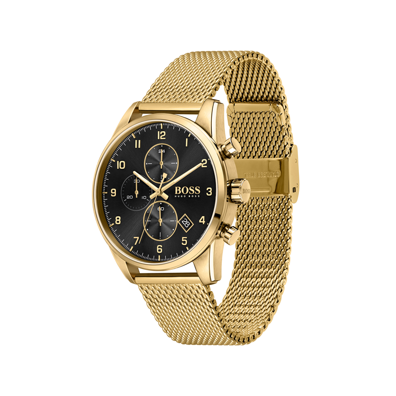 Hugo Boss BOSS SKYMASTER Zwart Heren Horloge 2002-HB1513838