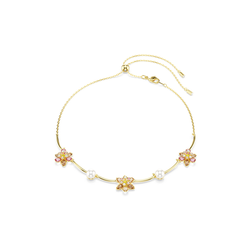 Swarovski Idyllia Gold Coloured Necklace 5732388-zoom-