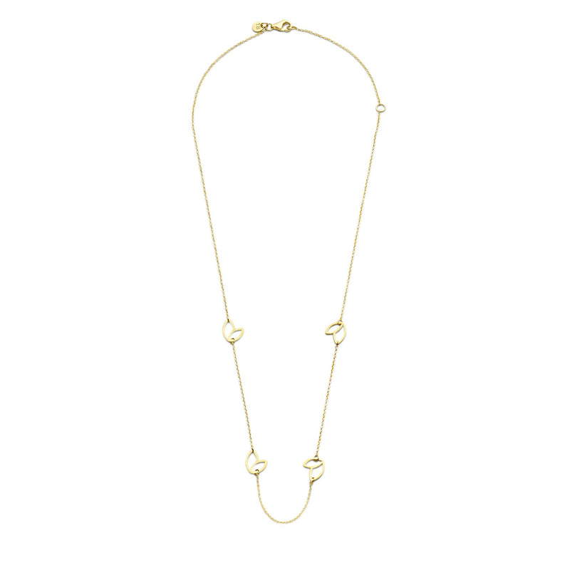 Isabel Bernard Cadeau d'Isabel 14 karaat gouden ketting en armband giftset IB90187-zoom-