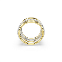Swarovski Hyperbola Gold Plated Ring 5740413
