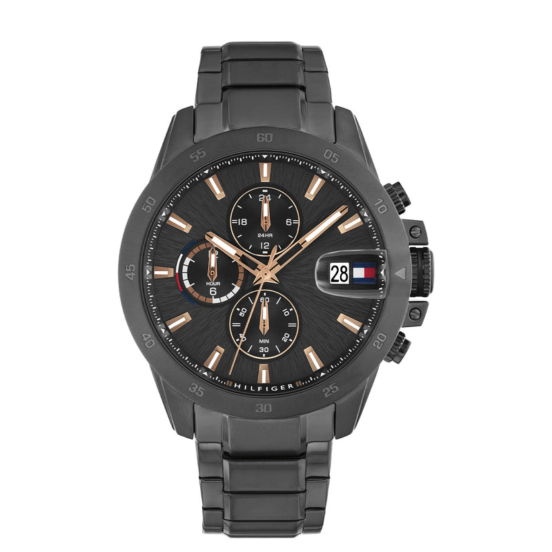 Tommy Hilfiger Grijze Herenhorloge TH1792218-zoom-