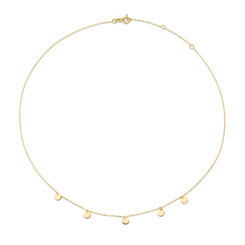 Jackie Gold 14K Golden Necklace JKN20.045-zoom-