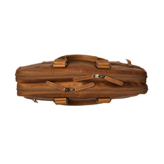 The Chesterfield Brand Cognac Briefcase C40.101031