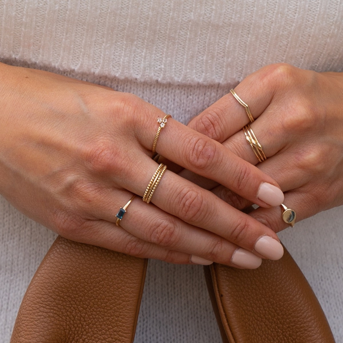 Jackie Gold 14 karat gold Ring JKR23.361.52