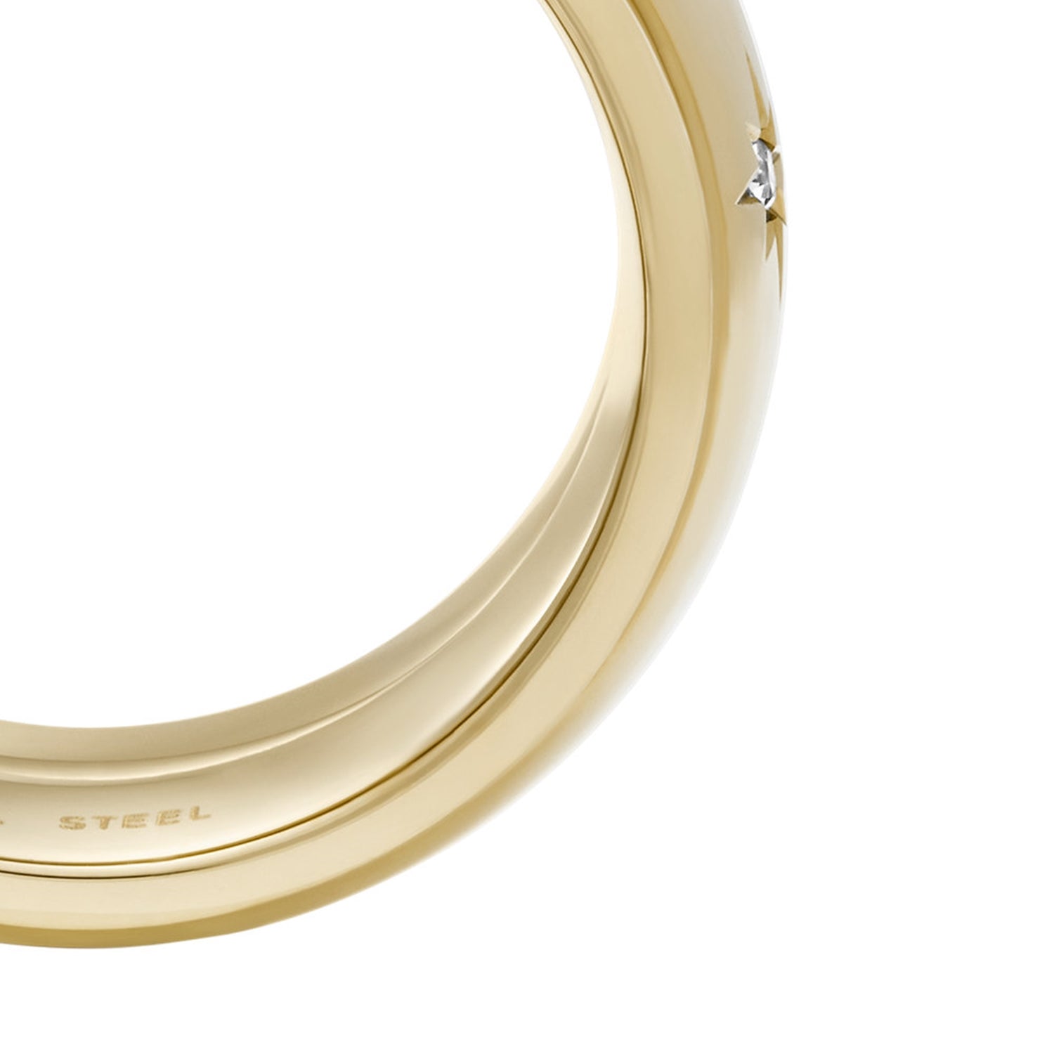 Fossil Sadie Gold Coloured Ring JF048357107