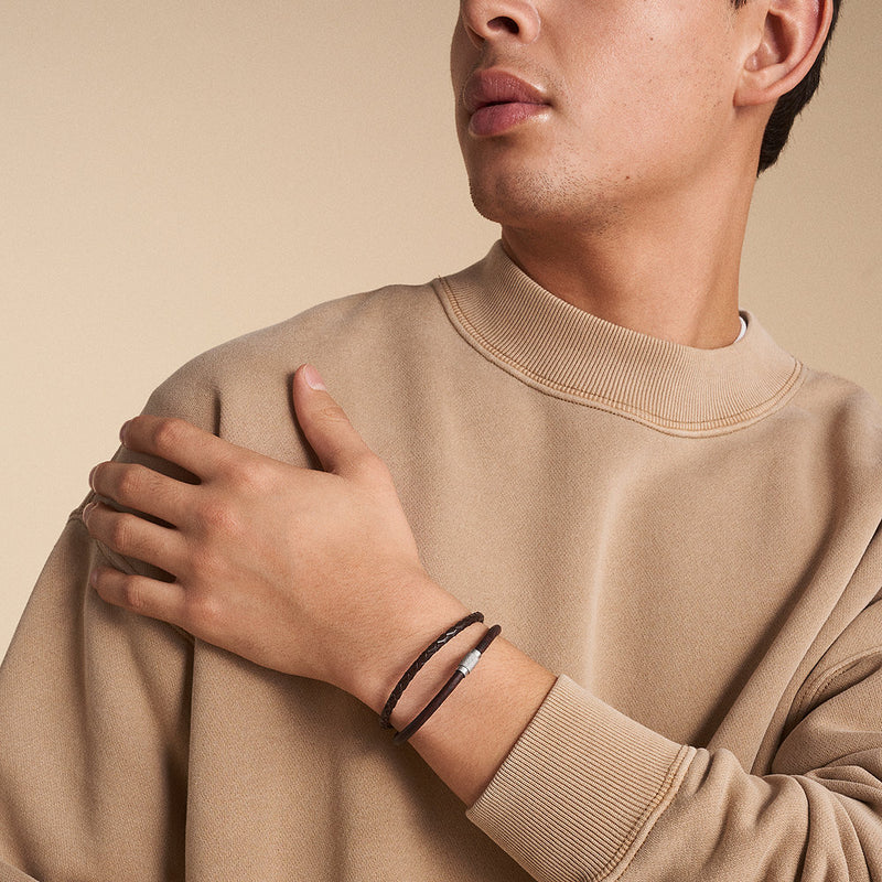 Fossil Jewelry Brown Bracelet JF04702040-zoom-