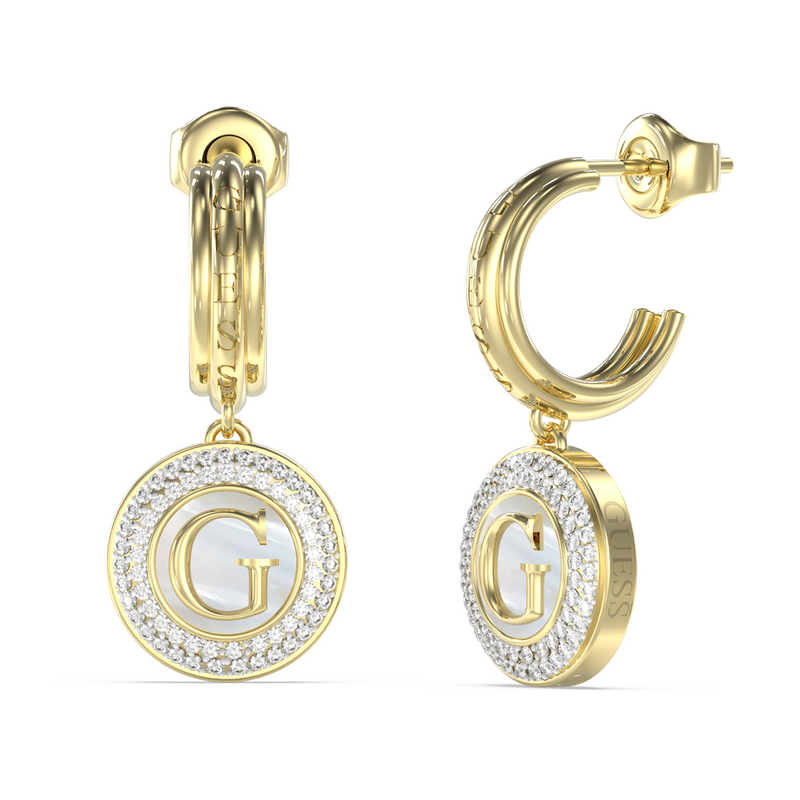 Guess G Talisman Gold-coloured Earrings JUBE06204JWYGT-U-zoom-