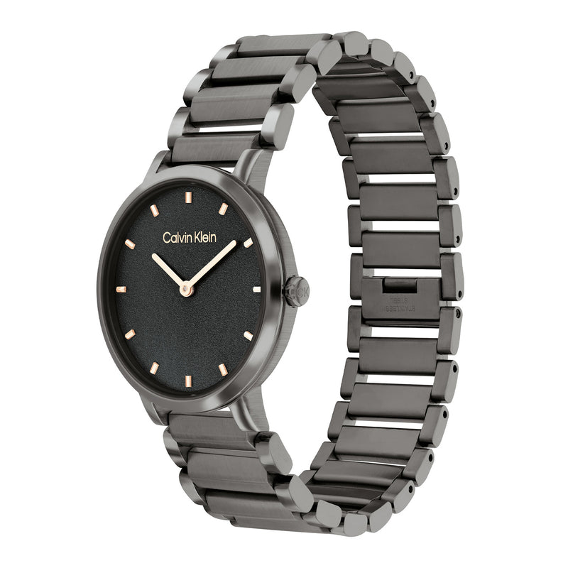 Calvin Klein Open Link Zwart Dames Horloge 2002-CK25200088-zoom-