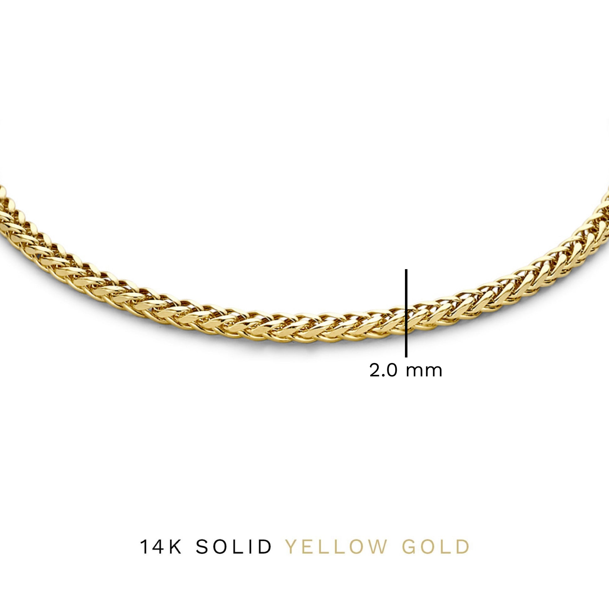 Isabel Bernard Aidee Sharla 14 Carat Golden Chain bracelet IB320115