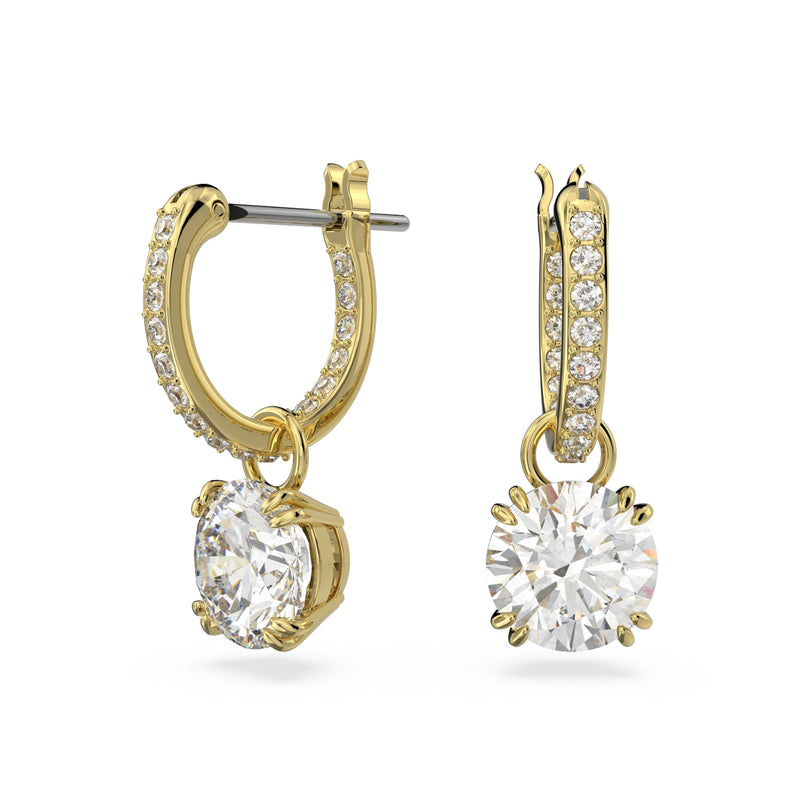 Swarovski Constella Gold-coloured Earrings 5638802-zoom-