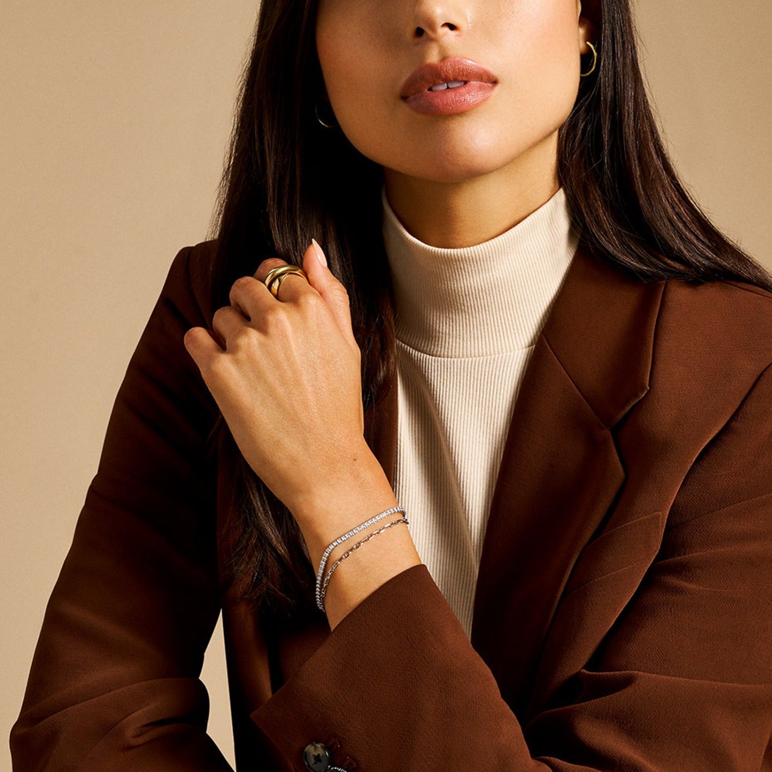 Fossil Heritage Silver Bracelet JA7273040