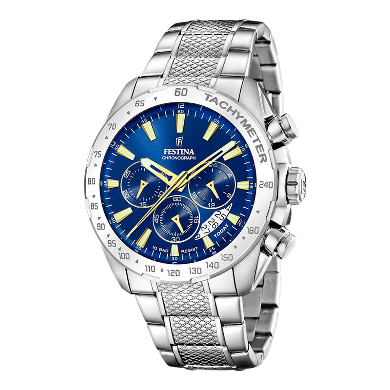 Festina Timeless Chronograph Heren Horloge F20668/2-zoom-
