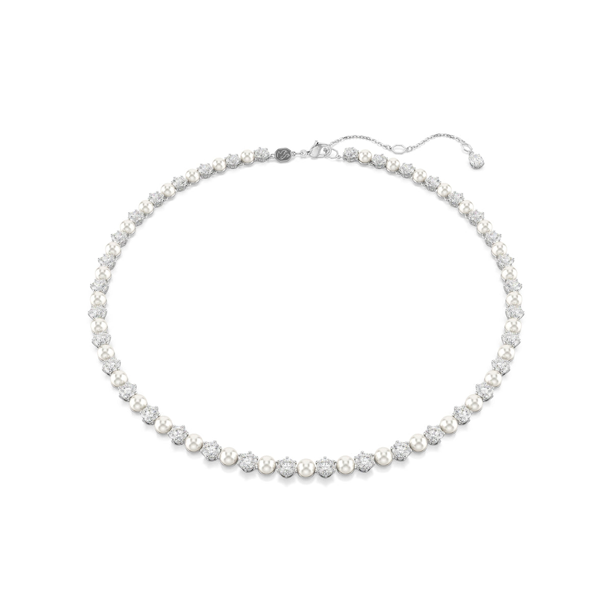 Swarovski Matrix Silver Coloured Necklace 5689623
